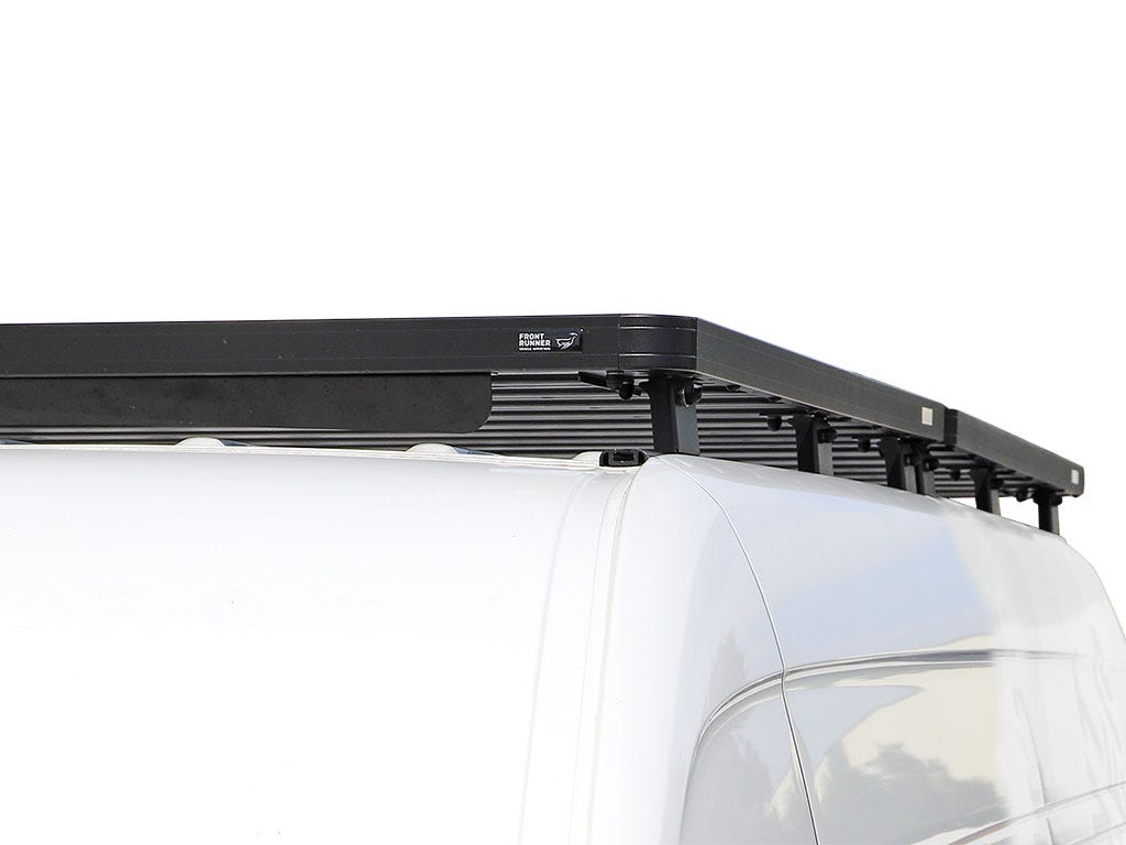 Mercedes-Benz Sprinter 2Gen/3Gen 170in/L3/LWB Wheelbase w/o OEM Tracks (2006-Current) Slimline II Roof Rack Kit / Tall