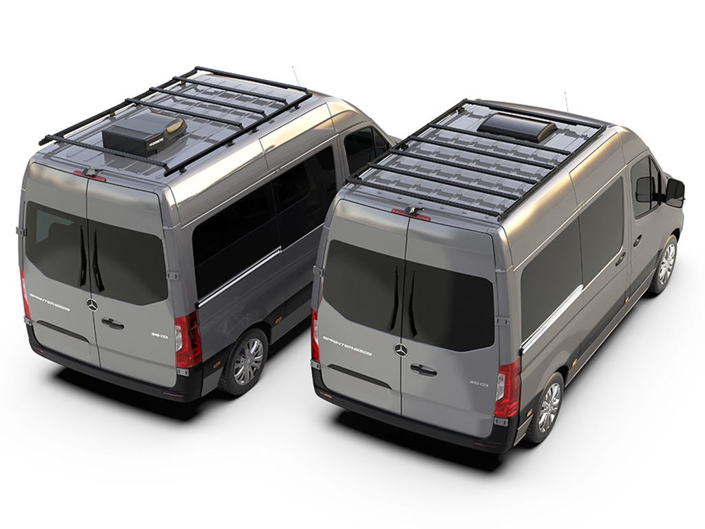 Front Runner - Mercedes - Benz Sprinter (L1H2/128in SWB/high Roof) (2006 - Current) Slimpro Van Rack Kit