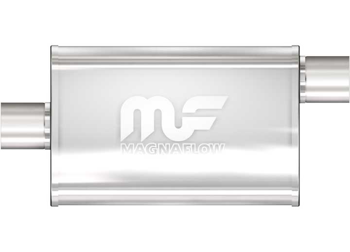 MUFFLER PERFORMANCE SS 11X4X9 2.5/2.5 O/C