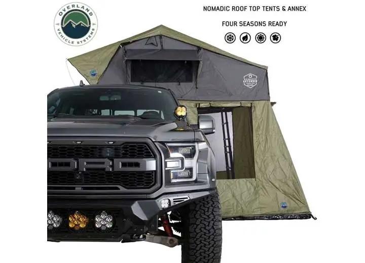 Overland Vehicle Systems / Up Down Air - N2E NOMADIC 2 Roof Top Tent Annex Room for Enhanced Outdoor Living