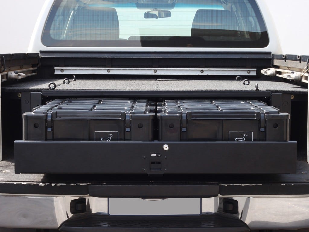 Front Runner - Nissan Navara D40 DC Wolf Pack Drawer Kit