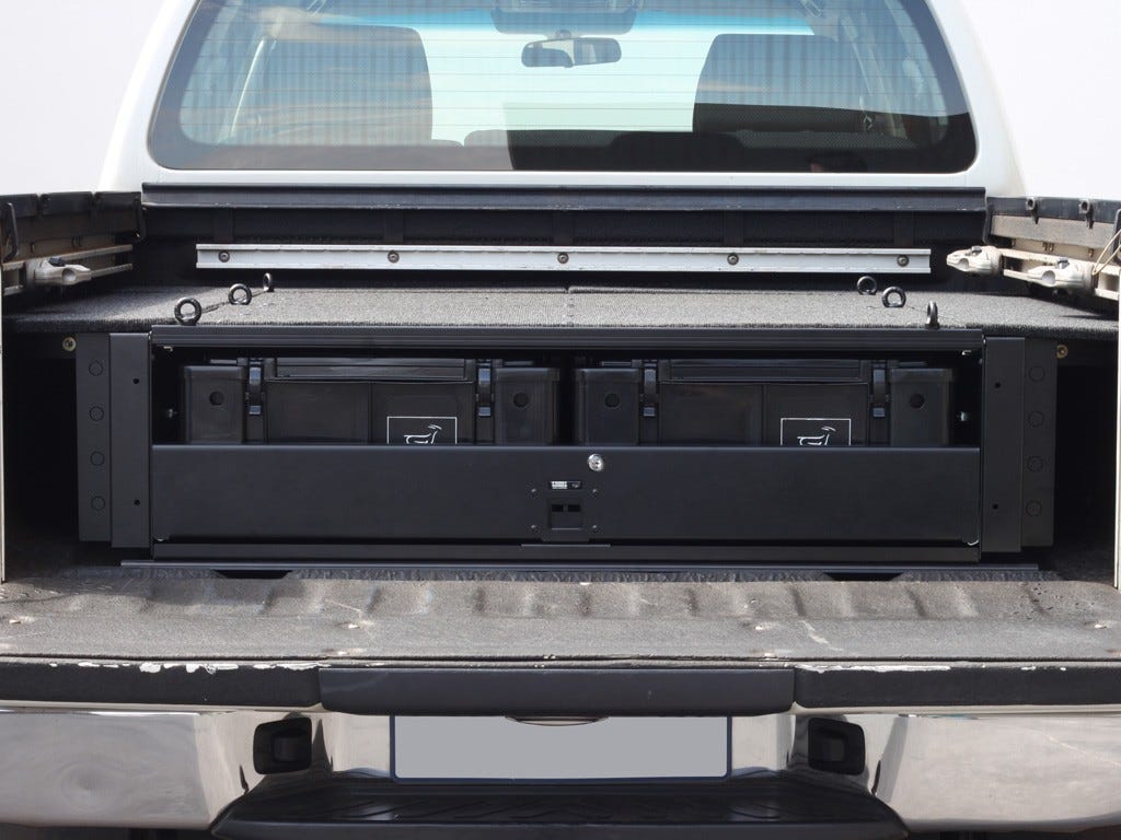 Front Runner - Nissan Navara D40 DC Wolf Pack Drawer Kit
