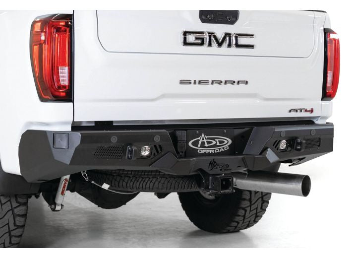 20-C SILV/SIERRA 2500/3500 HD BOMBER HD REAR BUMPER Addictive Desert