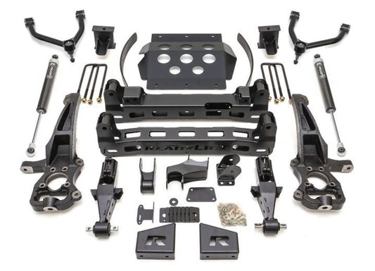 19-C CHEVROLET/GMC 1500 2/4WD 8IN BIG LIFT KIT W/UPPER CONTROL ARMS & RR FALCON 1.1 MONOTUBE SHOCKS