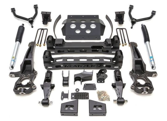 19-C CHEVROLET/GMC 1500 2WD, 4WD 8IN BIG LIFT KIT W/UPPER CONTROL ARMS AND REAR BILSTEIN SHOCKS