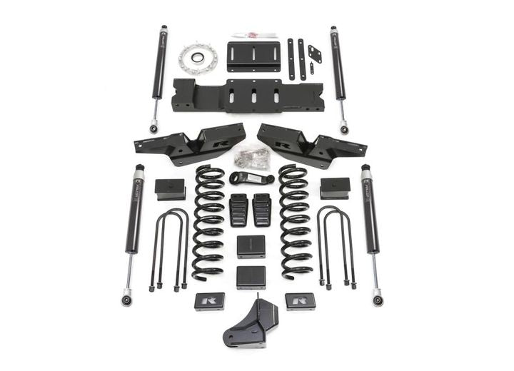19-C RAM 3500 4WD 4.5IN COIL LIFT-FRT/RR TRACK BAR BRKT,FRT COILS/RR BLOCKS,DROP ReadyLift Suspension