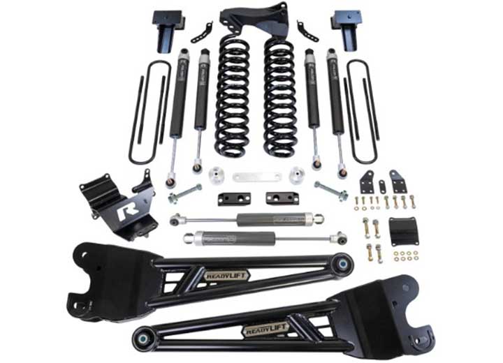 23-C FORD 4WD 4IN COIL SPRING LIFT KIT WITH FALCON 1.1 MONOTUBE FRONT/REAR SHOCK ReadyLift Suspension