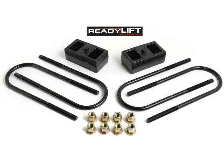 2IN REAR BLOCK KIT USE W/O TOP MOUNTED OVERLOADS 03-19 RAM 2500/3500 ReadyLift Suspension