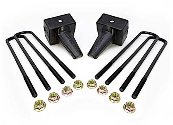 5IN TAPERED REAR BLOCK KIT 1 DRIVE SHAFT, 16.5IN U-BOLTS 11-16 F250/F350/F450 ReadyLift Suspension