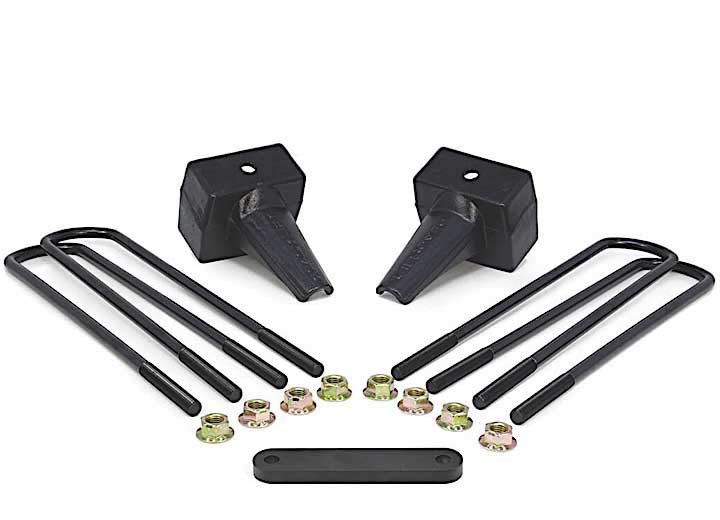 5IN FLAT REAR BLOCK KIT W/CARRIER BEARING SPACER 2 DRIVE SHAFT 99-10 F250/F350/F450 ReadyLift Suspension