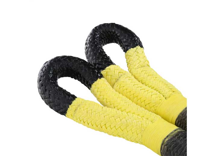 Smittybilt Recoil Kinetic Recovery Rope - 1.5in x 30ft, Black