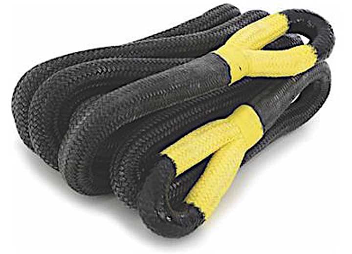 Smittybilt Recoil Kinetic Recovery Rope - 1.5in x 30ft, Black