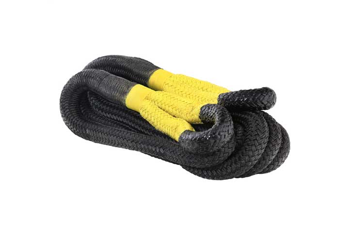 Smittybilt Recoil Kinetic Recovery Rope - 1.5in x 30ft, Black