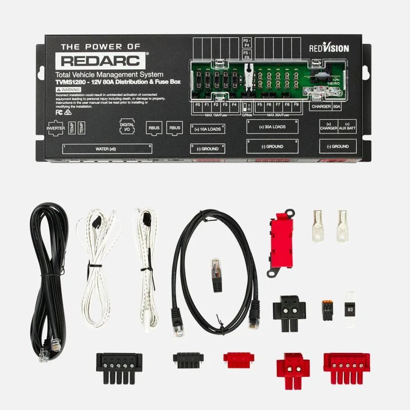 Redarc RedVision & Manager30 Bundle – Ultimate Vehicle Power Management and Battery Monitoring for Off-Grid Explorations
