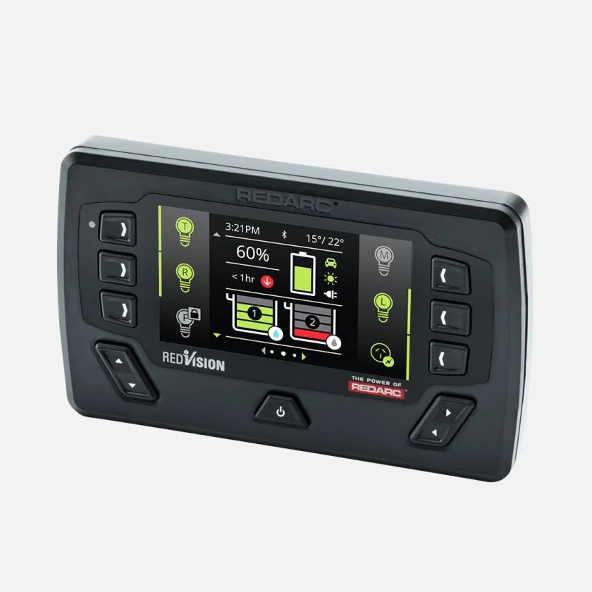 Redarc TVMS Prime TVMS1280-NA – Advanced Total Vehicle Management System for Off-Grid Power Optimization in RVs, Campers, and 4x4s