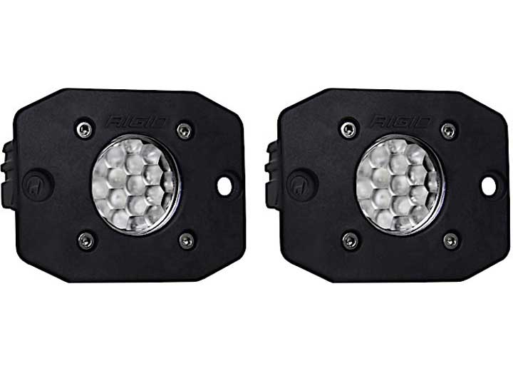 Compact IP68-Rated 1000 Lumens Flush Mount Backup Lighting Kit by Rigid Industries