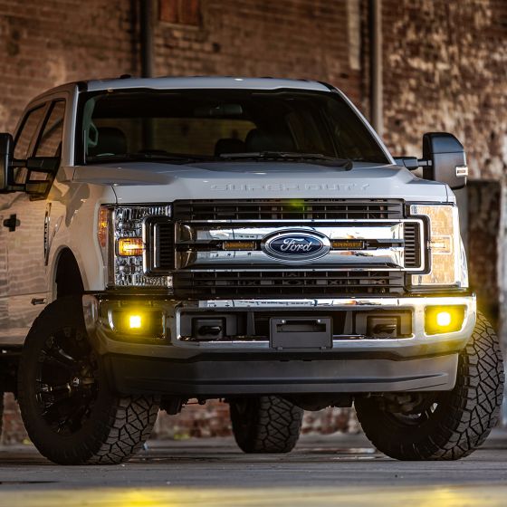 Rigid Industries D-Series PRO Yellow Fog Light Set