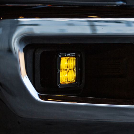 Rigid Industries D-Series PRO Yellow Fog Light Set