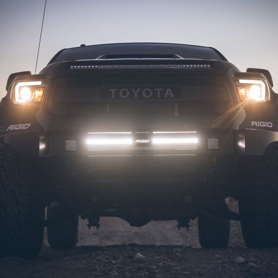 Rigid Industries 30-Inch High Beam SAE Auxiliary Driving Lights with White Backlight
