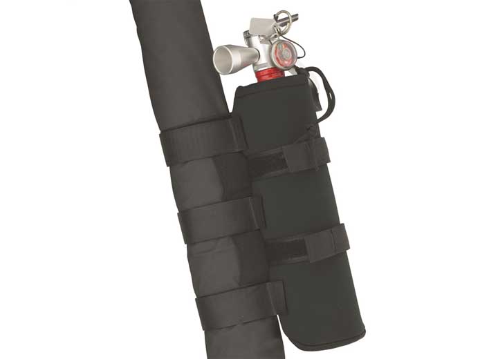 ROLL BAR MOUNT - 2.5 LB. FIRE EXTINGUISHER HOLDER - BLACK