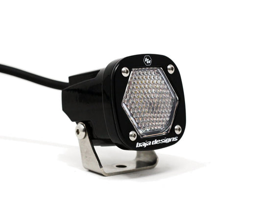 S1 WIDE CORNERING LED LIGHT WITH MOUNTING BRACKET SINGLE