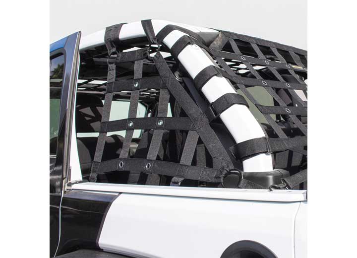 18-C WRANGLER JL 4DR C-RES.2 - CARGO RESTRAINT SYSTEM; BLACK 2" WEBBING