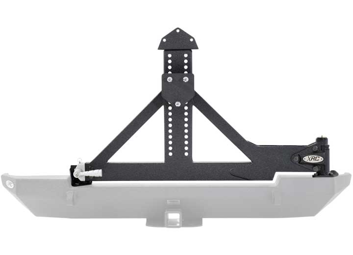 87-06 WRANGLER (YJ/TJ/LJ) XRC REAR SWING AWAY - BLACK TEXTURED