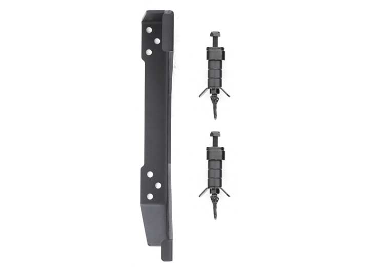 18-C WRANGLER JL 2/4DR JACK MOUNT; BLACK POWDER COAT FINISH