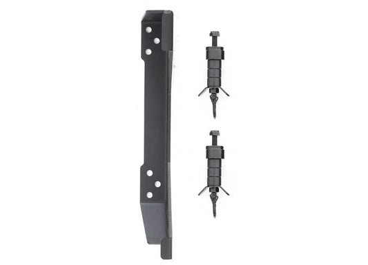 18-C WRANGLER JL 2/4DR JACK MOUNT; BLACK POWDER COAT FINISH