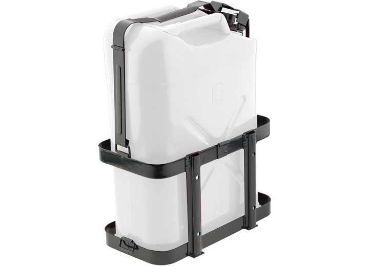 Smittybilt 2798 Jerry Gas Can Holder - Black Smittybilt