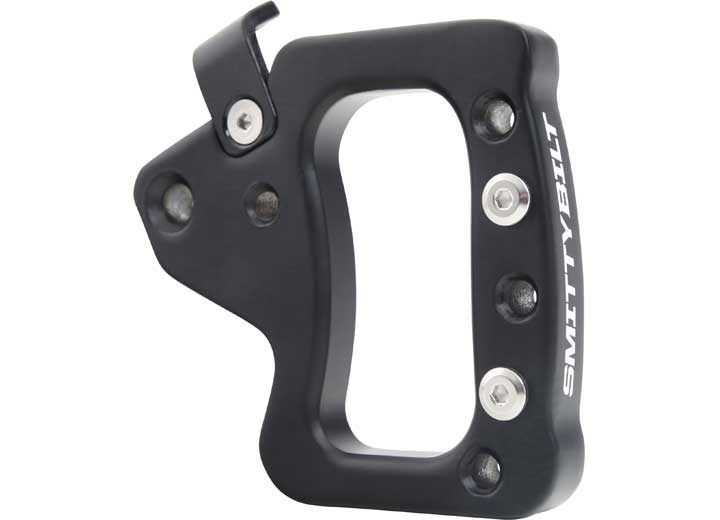 SMITTYBILT BLACK ALUMINUM GRAB HANDLES 07-18 JEEP WRANGLER JK FRONT 2/4 DOOR