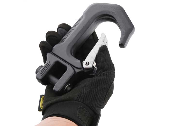 Smittybilt Delta Hook 12000 lbs - Black