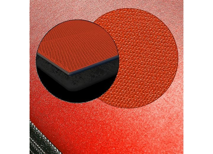 SMITTYBILT NEOPRENE SEAT COVER SET FRONT/REAR - RED GEN 2