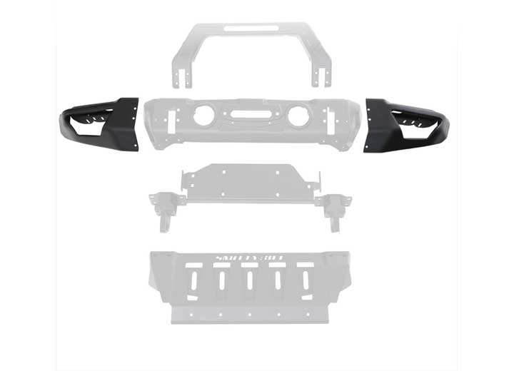 Smittybilt - SMITTYBILT STRYKER JEEP WRANGLER JK/JL WINGS ONLY - 76731