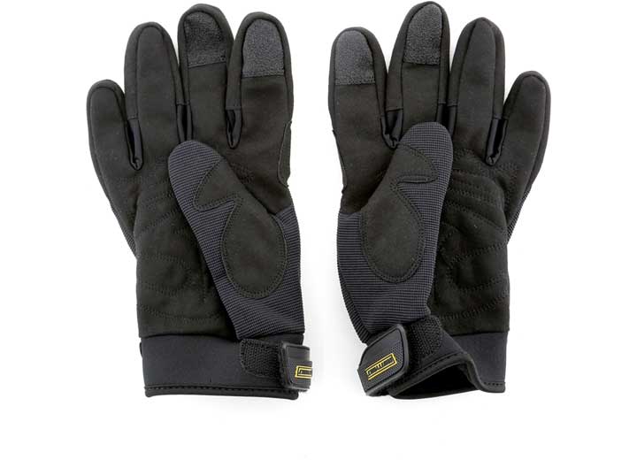 SMITTYBILT TRAIL GLOVES, KNUCKLE PROTECTION, PADDED PALM-1/PR-SIZE XL