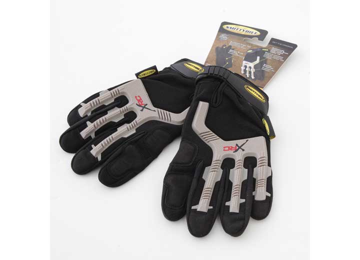 SMITTYBILT TRAIL GLOVES, KNUCKLE PROTECTION, PADDED PALM-1/PR-SIZE XL