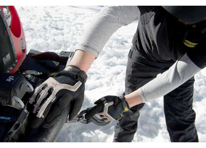 SMITTYBILT TRAIL GLOVES, KNUCKLE PROTECTION, PADDED PALM-1/PR-SIZE XL