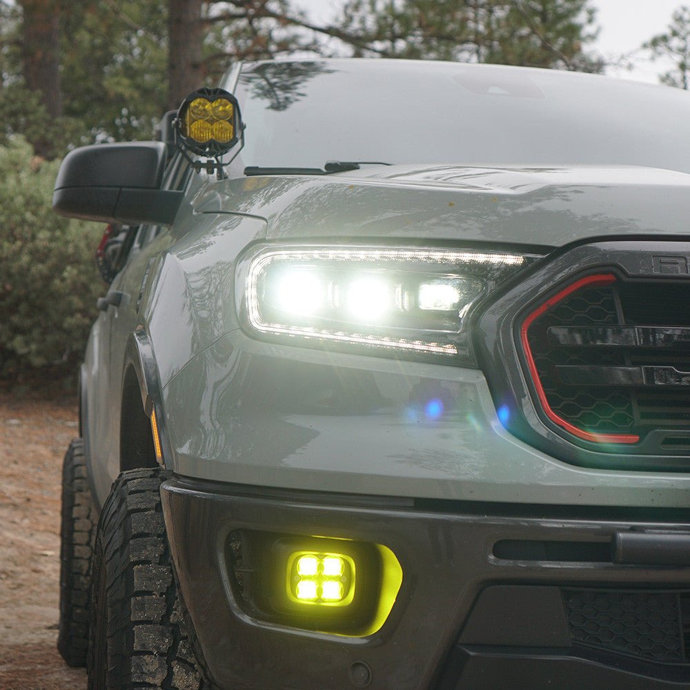Baja Designs Squadron SAE Fog Pocket Light Kit (Baja Amber - SAE Fog)