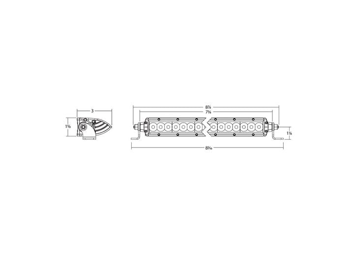 SR-Series 6-Inch Amber Pro Lens Pair – Superior Durability and Performance Lighting Solution