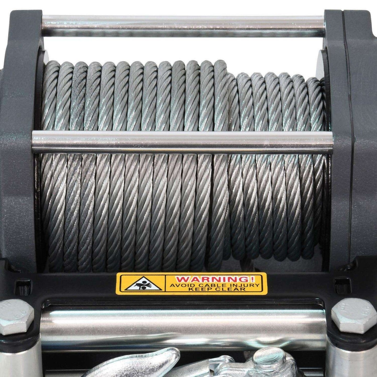Superwinch Terra 4500 Heavy-Duty Winch for Off-Road ATV and UTV Recovery – 4,500 lbs Steel Wire Rope
