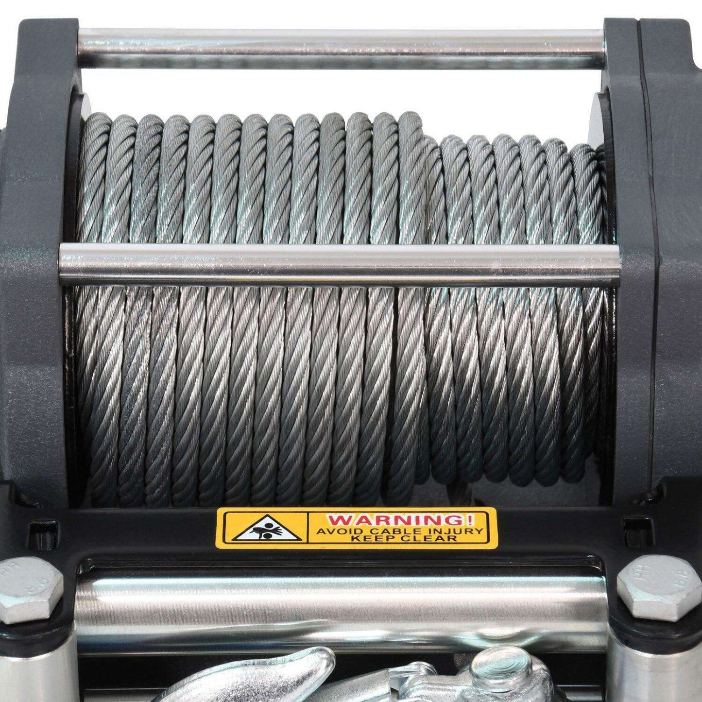 Superwinch Terra 4500 Heavy-Duty Winch for Off-Road ATV and UTV Recovery – 4,500 lbs Steel Wire Rope
