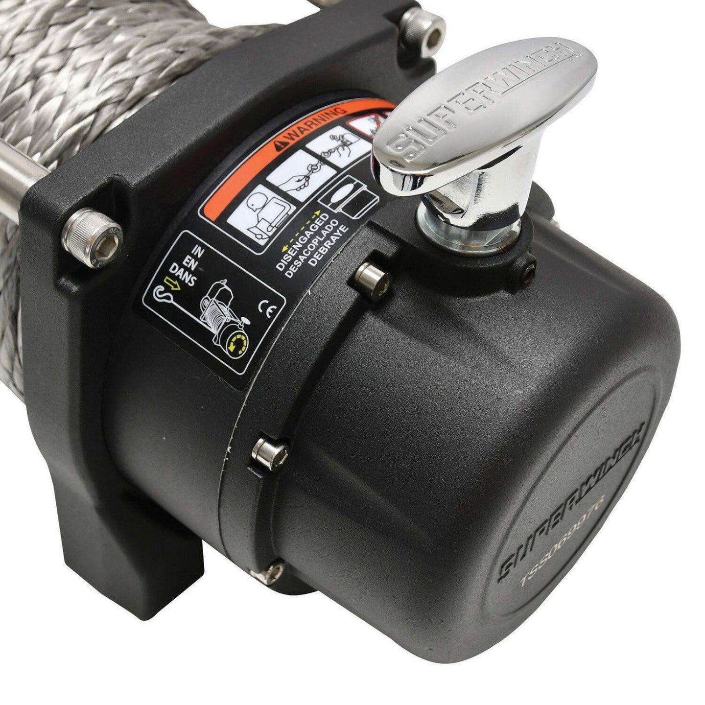 Superwinch Tiger Shark 9500SR 12V Synthetic Rope Winch – 9,500 lbs Ultimate Off-Road Recovery Solution