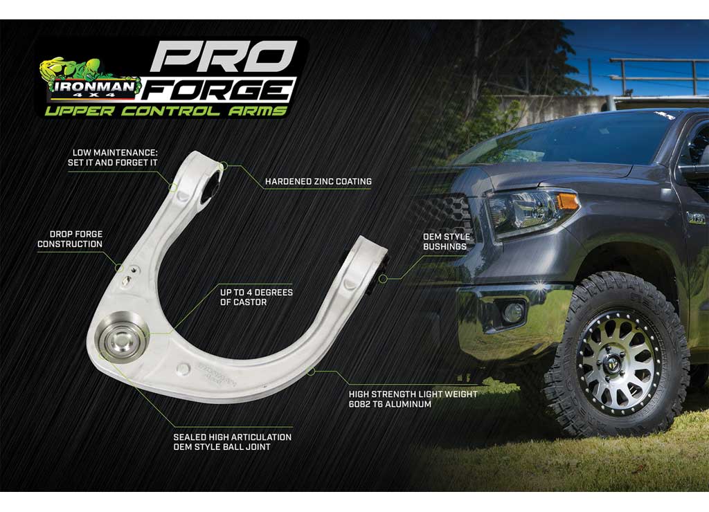 Tundra ProForge Upper Control Arms for 2007-2021 Models