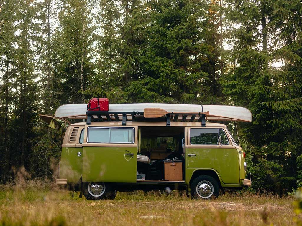 Front Runner - Volkswagen T2 Transporter/Kombi Slimline II Roof Rack Kit / Tall