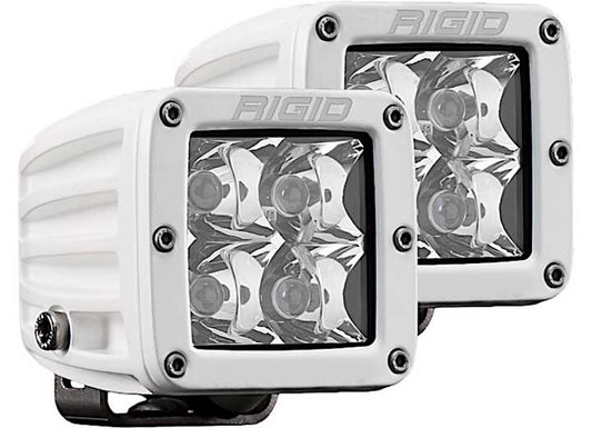Rigid Industries White D-Series PRO Spot SM Pair
