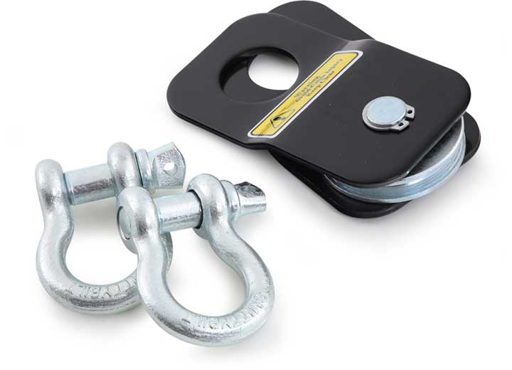 WINCH ACCESSORY KIT - ATV - INCLUDES SNATCH BLOCK, PAIR OF SHACKLES, PAIR OF STRAPS