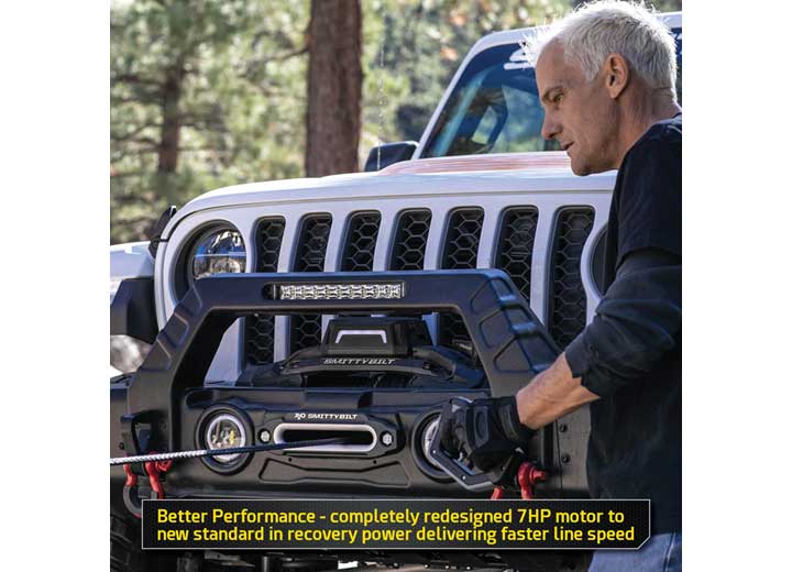 X20 GEN 3 10K WINCH W/SYNTHETIC ROPE