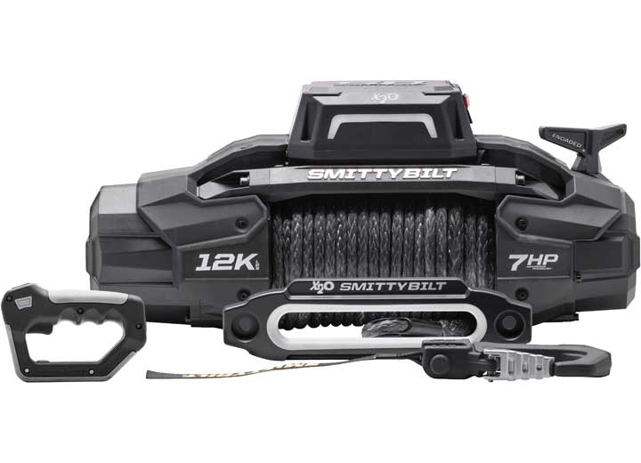X20 GEN3 12K WINCH W/SYNTHETIC ROPE; WATERPROOFING IP68 RATING