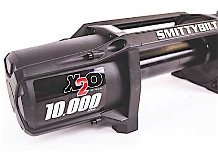 Smittybilt X2O GEN2 10K Comp Series Winch with Synthetic Rope and Aluminum Fairlead