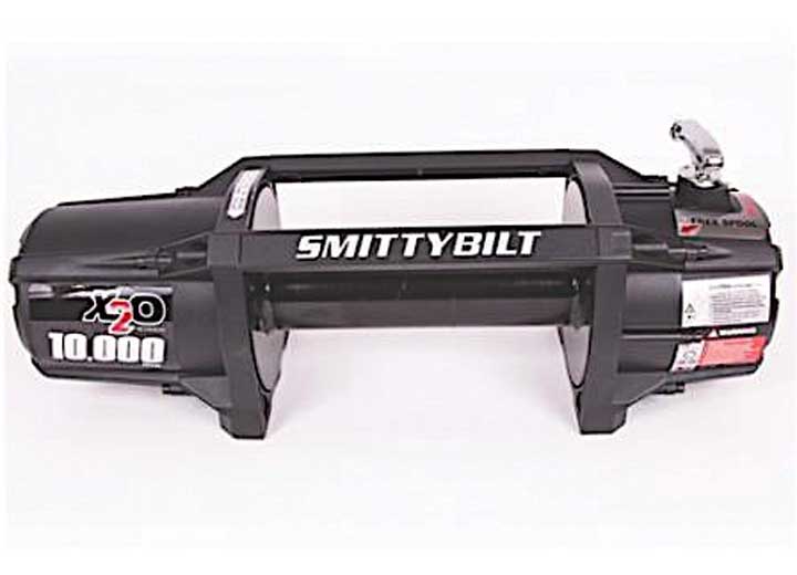 Smittybilt X2O GEN2 10K Comp Series Winch with Synthetic Rope and Aluminum Fairlead
